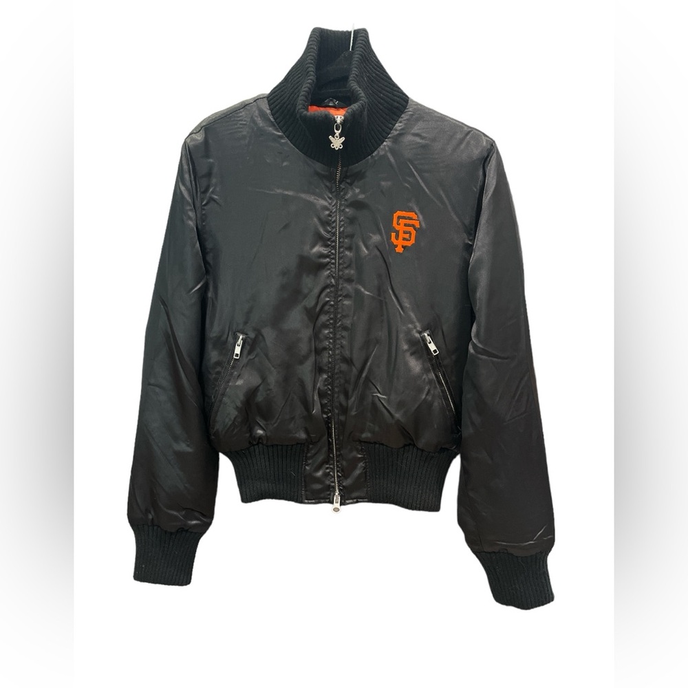 San Francisco Giants Satin Jacket by Touch medium MLB baseball cropped bomber